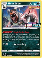 Houndoom SWSH090 Holo Promo - Battle Styles Prerelease